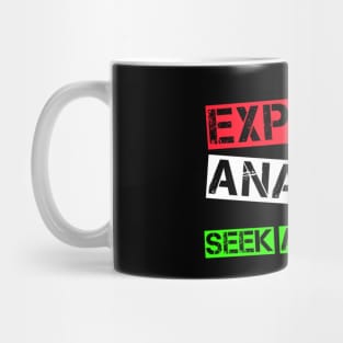 Explore Analyze Seek Answers Mug